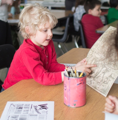 Wellin Teaches at Harts Hill Elementary